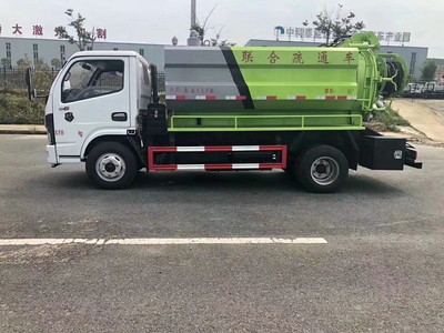 国六市政联合疏通清洗吸污车与冷藏车配置及价格解析